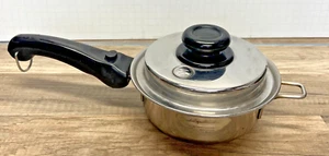Saladmaster 316Ti Titan SS 1 Quart Kochtopf und Vapo Deckel Hergestellt in den USA - Bild 1 von 15
