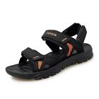 Mens Summer Open Toe Flat Heel Slippers Slip On Beach Sandals Casual Hollow Out 