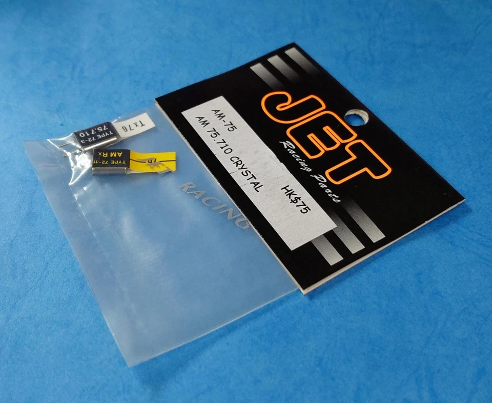 100% Genuine (Futaba AM75.710) Transmitter + Receiver Crystal Set CH.76 - Image 1 of 1