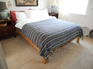 Mid Century Modern Vintage Tagesdecke - Queen (Kosten Plus in den 80er Jahren) Decke - Bild 1 von 5