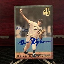 1994 Classic Four Sport Autographs #176A Brian Stephenson /1100