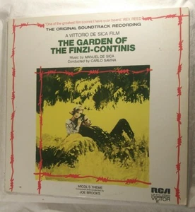 Manuel De Sica / The Garden Of The Finzi-Continis Soundtrack VINYL LP VG+ tested - Picture 1 of 9
