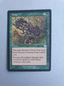 Snag, MTG Prophecy (2000) Uncommon Green Instant VNM - Picture 1 of 2
