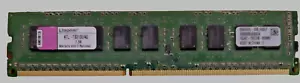 Kingston KTL-TS313E/4G 4GB ECC Server Memory 1333Mhz 1.5V From Proliant ML110 G7 - Picture 1 of 1