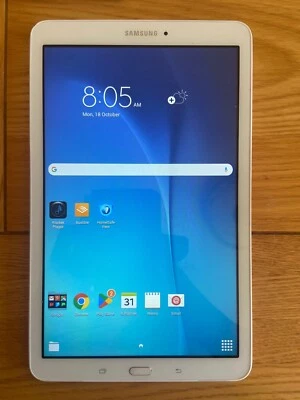 Samsung Galaxy Tab E 8GB, Wi-Fi, 9.6 inch - White - Image 1 of 4