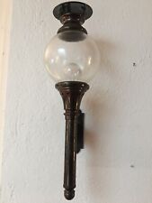 Lampada antica / lanterna da parete in metallo (n. 6 pezzi, prezzo cadauna)