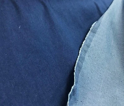 58" Stretch Denim Fabric Cotton for Clothing Jeans Crafts Patchwork Dress Bag  - Image 1 of 4