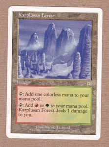 MTG - Karplusan Forest - Deckmasters Garfield vs Finkel - NM/MT - Single Card - Picture 1 of 2