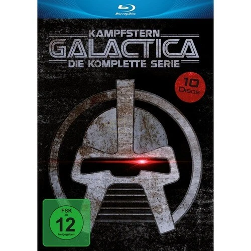 Kampfstern Galactica - Die komplette Serie in HD (Keepcase) (9 Blu-rays mit 1 DVD, 2018)