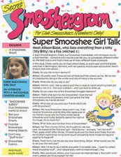 Club Smooshees Membership Kit Cards, Door Hanger, Tablet Fisher Price New