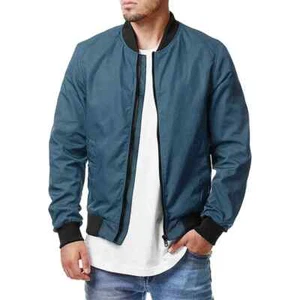2025 new Spring Autumn Men Baseball Jacket Stand Collar Korean Style Casual - Picture 1 of 29