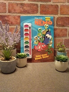 Vtg 2003 Disney•Pixar FINDING NEMO Paint & Coloring Book w/Paints NEW OLD STOCK! - Picture 1 of 13