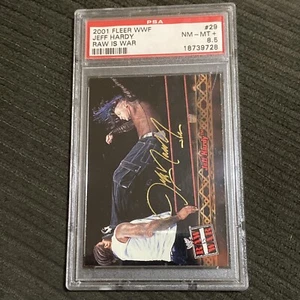 Rare 2001 Fleer WWF #29 Jeff Hardy PSA 8.5 Rookie POP 1/1 Highest Graded! - Picture 1 of 2