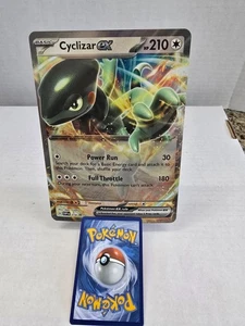 Pokémon TCG: JUMBO Card Cyclizar EX SVP 018 Scarlet & Violet Oversized Promo - Picture 1 of 4