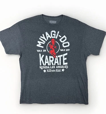 Karate Kid Miagi-Do Graphic T-Shirt American Classics Men's Size XL Short Sleeve - Image 1 of 4