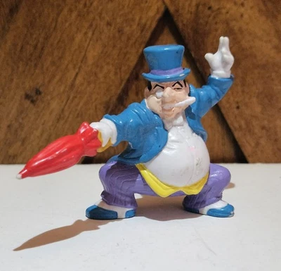 Figura de colección THE PENGUIN Classic Batman PVC adorno de pastel 1989 Applausos Foto 1 de 4