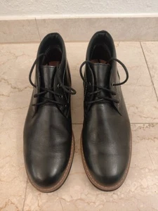 Clarks Herren Chukka Leder Stiefel Boots Schwarz Gr. 42,5 - Bild 1 von 4