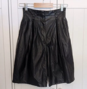 Pantalones Cortos House Of CB Imitación Cuero Negro XS - Imagen 1 de 8