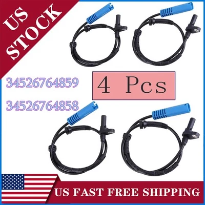 Fit For BMW E90 E91 325xi 328xi 335i xDrive 4Pack New ABS Wheel Speed Sensor USA Foto 1 de 4
