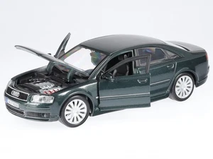 Audi A8 D3 dark green metallic 2004 diecast modelcar 31971 Maisto 1:26 - Picture 1 of 7