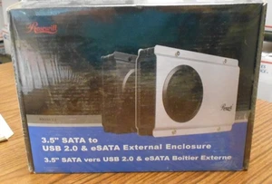 Roseville 3.5" SATA to USB & eSATA External Enclosure w/ Fan - Picture 1 of 2