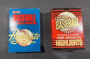 Juegos sellados de tarjetas de béisbol Donruss Highlights 1985 y 1986... Bo Jackson... casi nuevo - Imagen 1 de 4