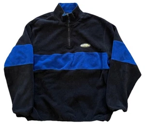 Vintage ESPN Speed World Sega Genesis 1994 Quarter Zip Sweater Jacket Mens XL - Picture 1 of 4
