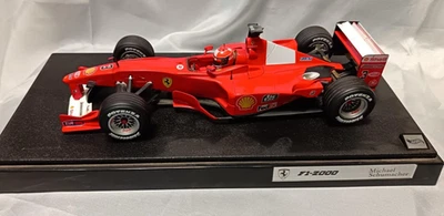 FERRARI F1-2000 MICHAEL SCHUMACHER SCALA 1:43 HOT WHEELS MATTEL 2000 - Immagine 1 di 4