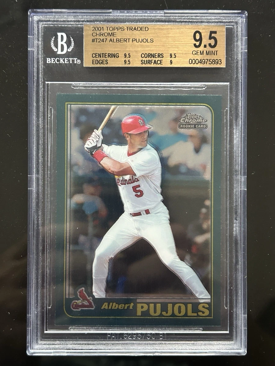 その他  Pujols RC topps Topps Albert Pujols Grade 9.5 Baseball Sports Trading Cards