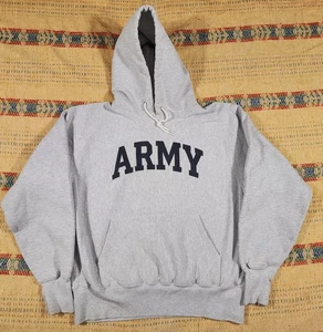 De Colección West Point Ejército Tejido Inverso Sudadera con Capucha M Academia Militar USMA 90s - Imagen 1 de 12