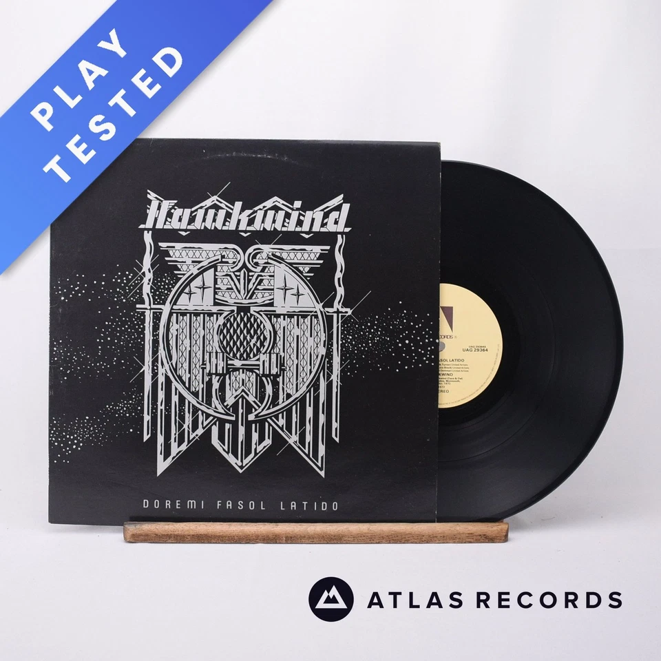 Hawkwind Doremi Fasol Latido A-2 B-2 Reissue LP Album Vinyl Record - VG+/EX - Image 1 of 4