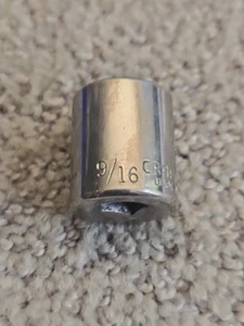 Craftsman 43480 9/16" 6pt Steckschlüssel 1/4" Antrieb invertiert G1 Serie USA 2208 - Bild 1 von 6