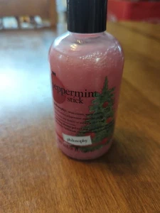 Philosophy Hydrating Shower Gel PEPPERMINT STICK 8 oz NEW SEALED GENUINE - Picture 1 of 5