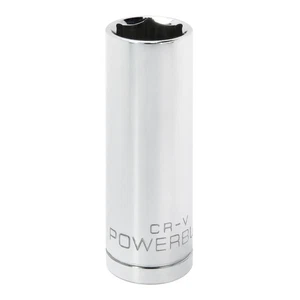 Powerbuilt 1/2 Inch Drive x 3/4 Inch 6 Point Deep Socket - 642203 - Picture 1 of 5