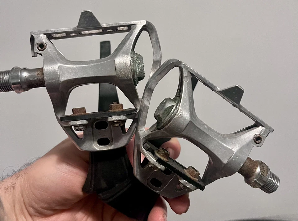 Pedales de pista de turismo para bicicleta de carretera Suntour Cyclone 7000 PL-CL10 de colección  Foto 1 de 4