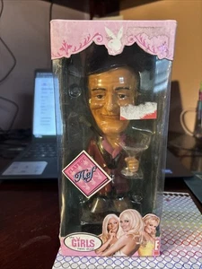Hugh Hefner Bobblehead Nodder Playboy Girls Next Door Figur Sammlerstück Neu - Bild 1 von 7