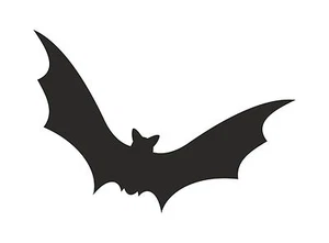 Set of 21 x BATS Halloween bat decal sticker vinyl wall art kids child room BAT3 - Picture 1 of 5