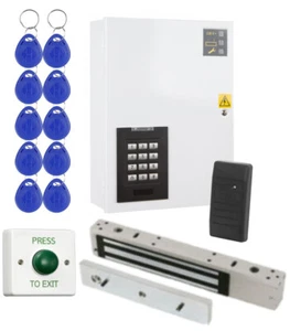 Hochsicherheit Zutrittskontrolle Tür Eingang Kit, Netzteil, Maglock & Näherungsleser - Bild 1 von 3