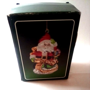 Eatons 2002 Vintage Santa mercury mouth blown glass Ornament 6 1/2" - Picture 1 of 8