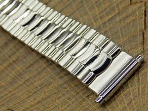 Kreisler Watch Band Vintage Stainless Steel Expansion NOS Unused 18mm-22mm - Picture 1 of 4