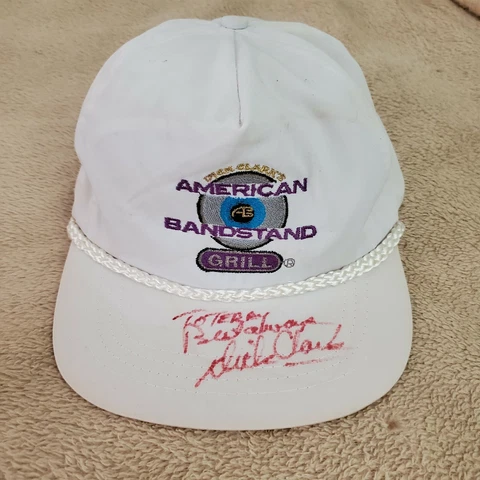 DICK CLARK AMERICAN BANDSTAND "AUTOGRAPHED CAP / HAT"    NEW   1990S Cover