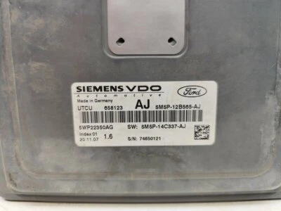 5M5P12B565AJ centralina motore per FORD FOCUS TURNIER (CB4) TREND 2007 1926215 - Immagine 1 di 4