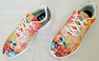 Unisex Size 6 Men/8 Women Multicolor Yes We Vibe Teach Peace Casual Sneakers