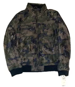 Camouflage Jacket Brand New Mens L Bomber Dockers - Picture 1 of 6