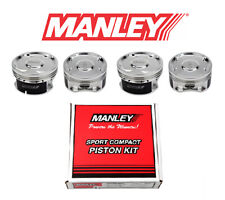 Manley Pistons 99.5mm Bore 8.5:1 CR Kit fits 2006-2014 Subaru WRX 2004+ STi EJ25
