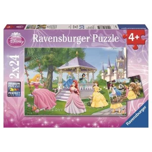 Ravensburger Puzzle 2 times 24 pieces Enchanting Princesses | Children's puzzle - Picture 1 of 3
