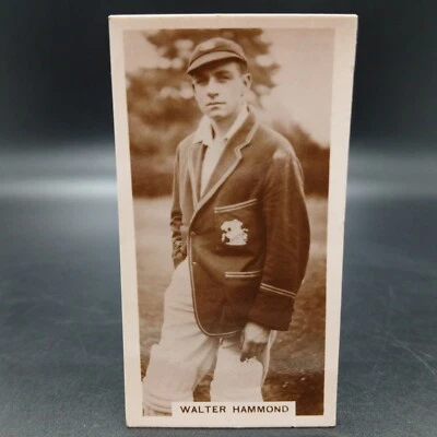 Tarjeta de cigarrillo 1930 De Reszke J Millhoff Co In The Public Eye #2 Walter Hammond Foto 1 de 2