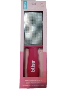 Bliss 2-in-1 Foot File/Buffer System for Pedicures - Pink - Stainless Steel - Picture 1 of 2