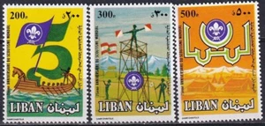 Líbano 1983 Yvert 283/85 Boy Scouts MNH VF - Imagen 1 de 1