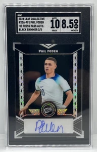 2024 Leaf Collective # 20A-PF1 Phil Foden 3/5 automático SGC 8,5 automático 10 - Imagen 1 de 2